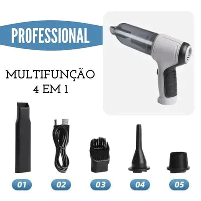 Aspirador de Pó Portátil 3 em 1 - ESPECIAL PRÉ BLACK-FRIDAY