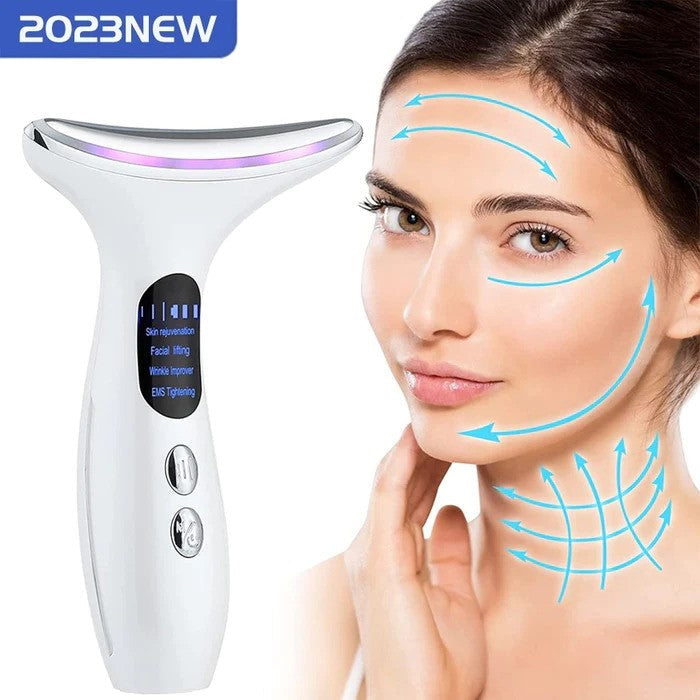 Beauty Face - Massageador Facial Anti Rugas e Estimula o Colágeno